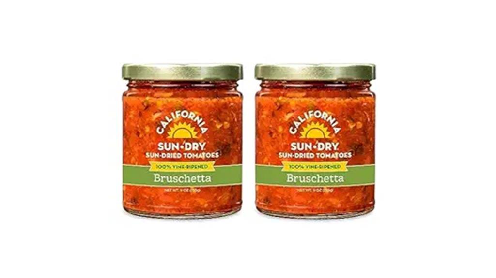 sun dried tomato bruschetta pack