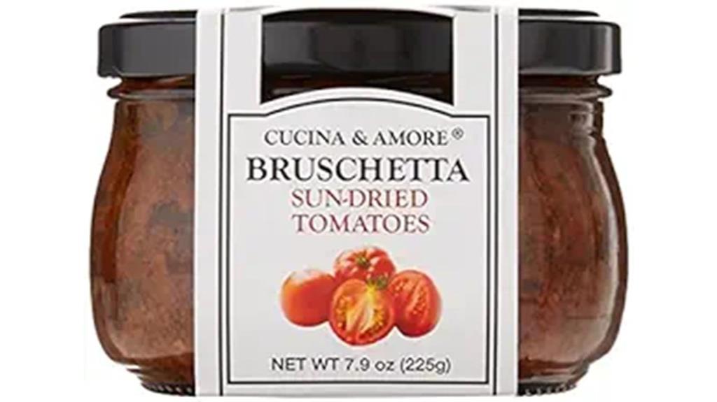 sun dried tomato bruschetta