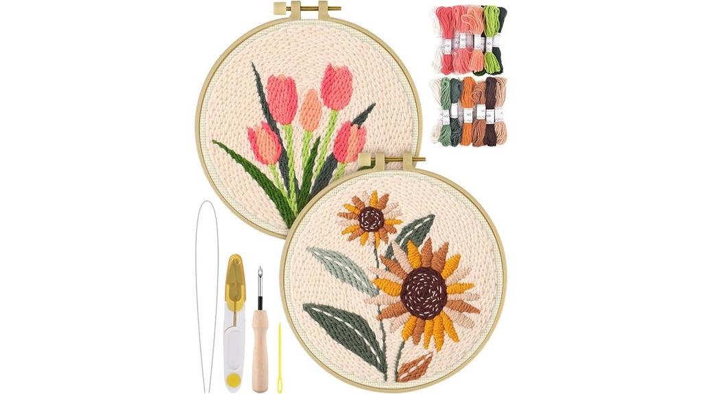 sunflower tulip punch kit