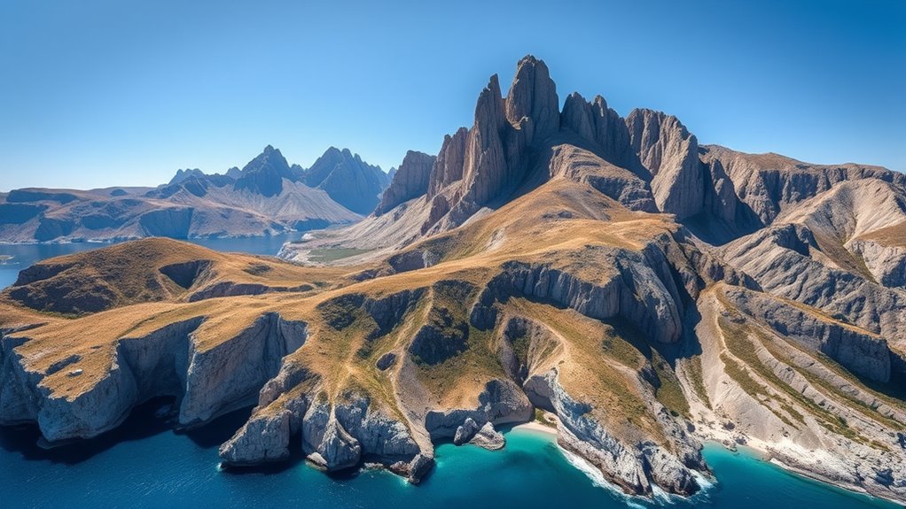 tectonics shape sardinian landscapes