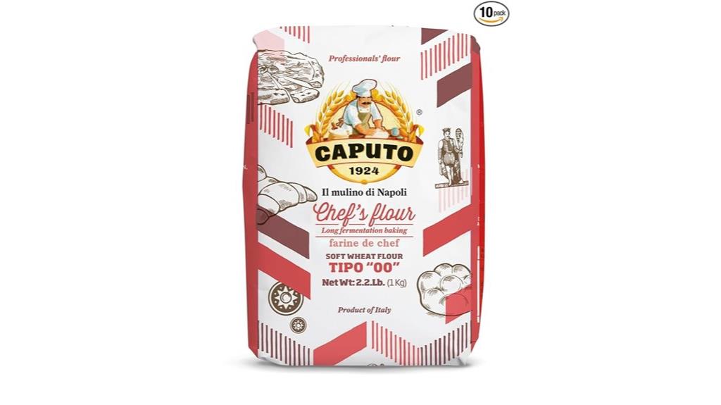 ten 22 pound flour cases