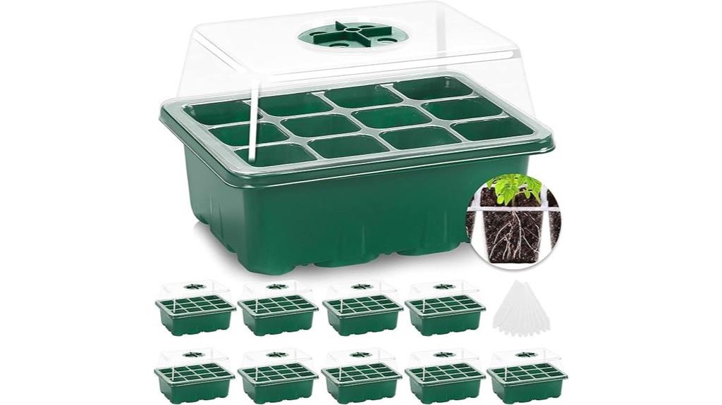 ten pack seed starter trays