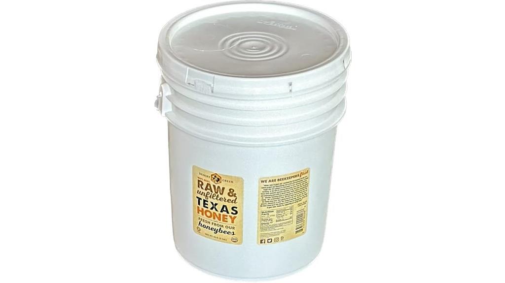 texas honey bulk bucket