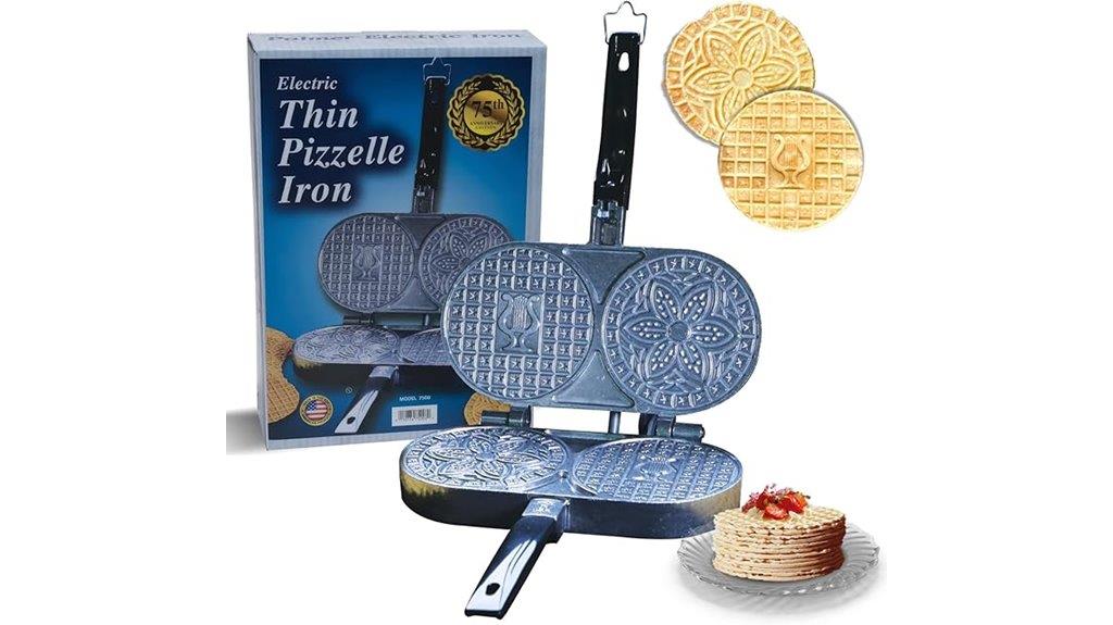 thin pizzelle iron model