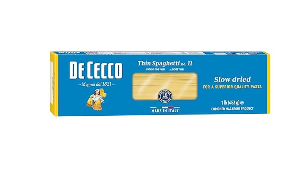 thin spaghetti pasta 16 oz