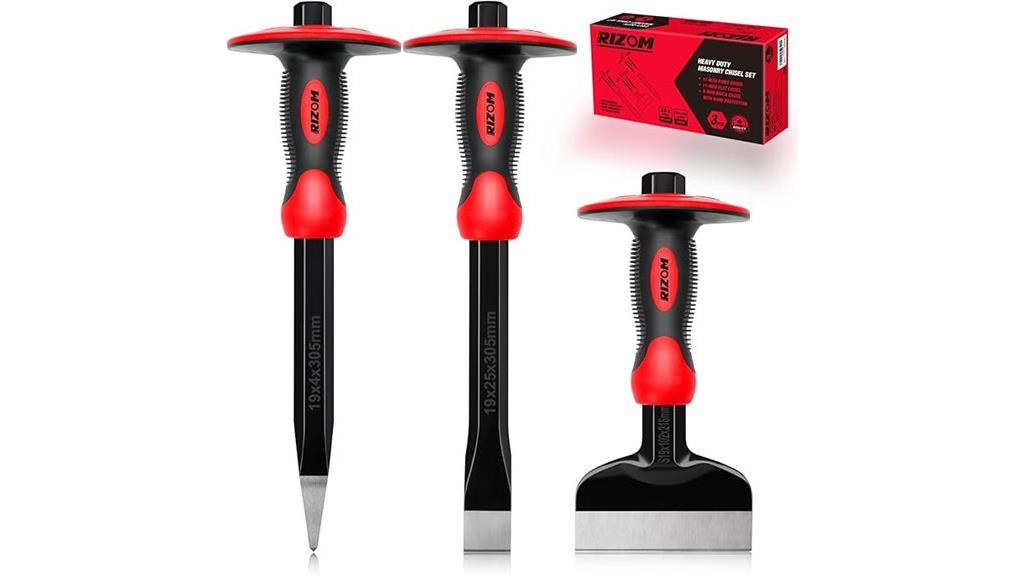 three piece chisel set