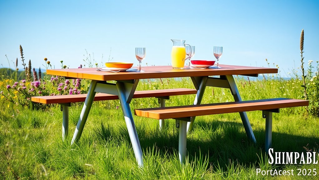 top 15 portable outdoor tables