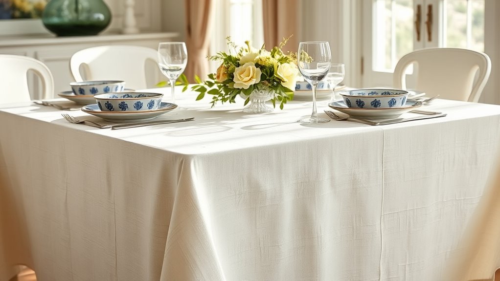 top linen tablecloths 2025