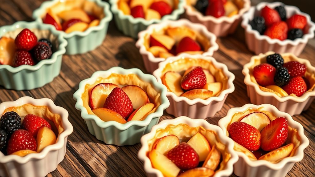 top mini pie pans