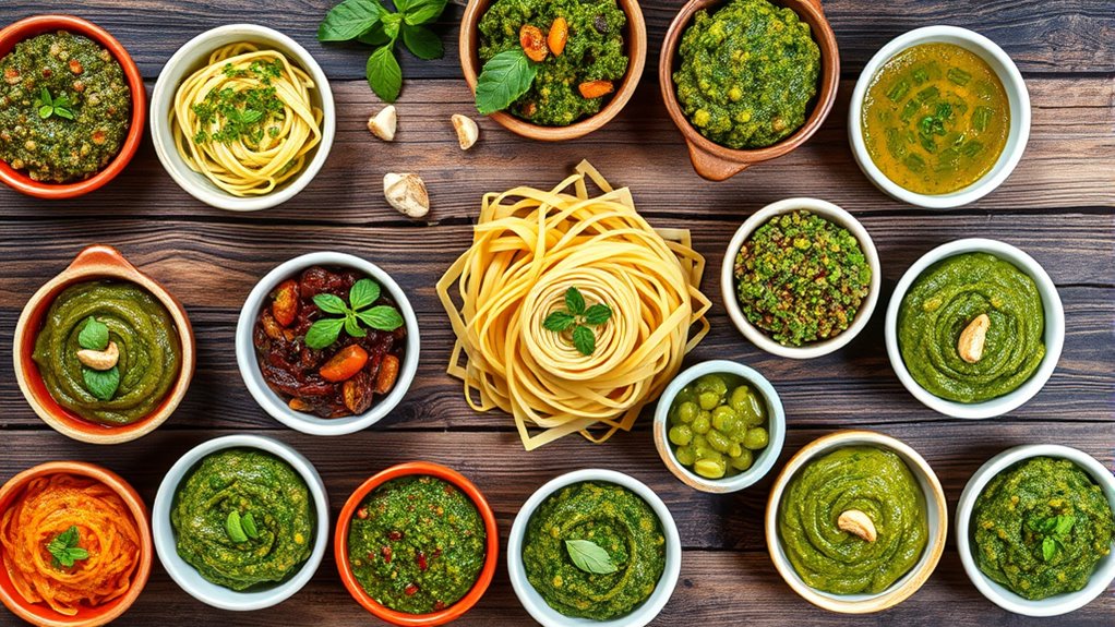 top pesto sampler selections
