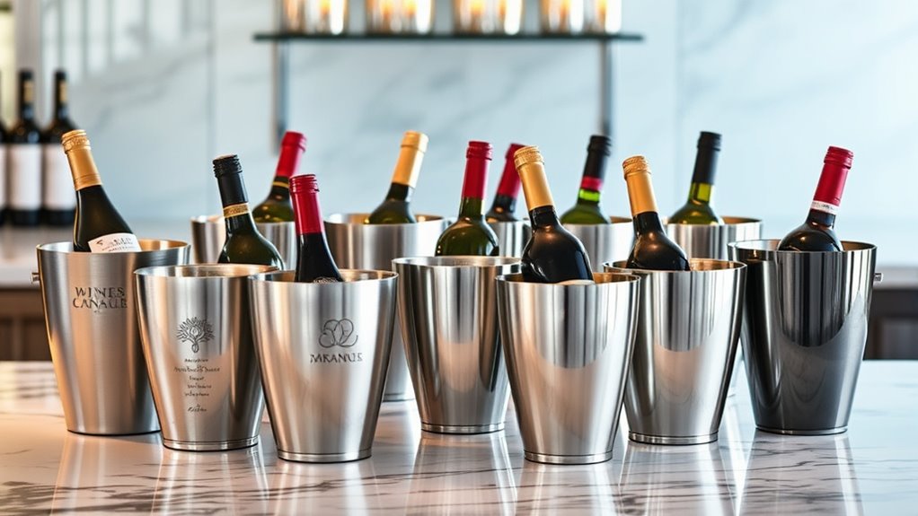 top wine chiller buckets