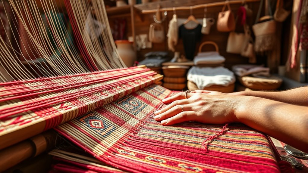 traditional sardinian weaving crafts
