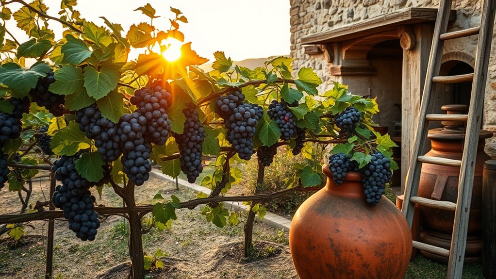 traditional sardinian winemaking methods