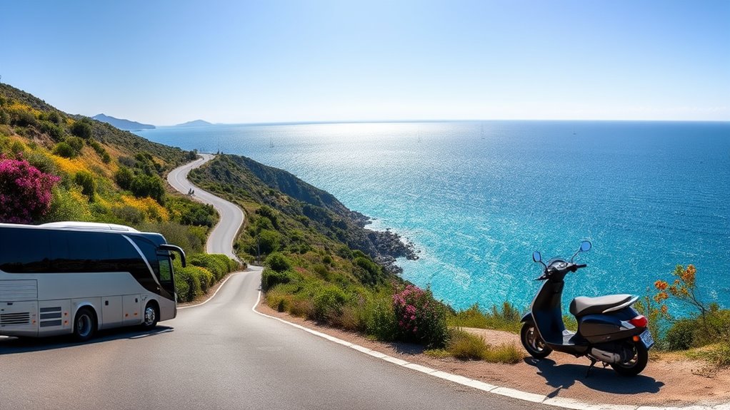 transportation options for day trip
