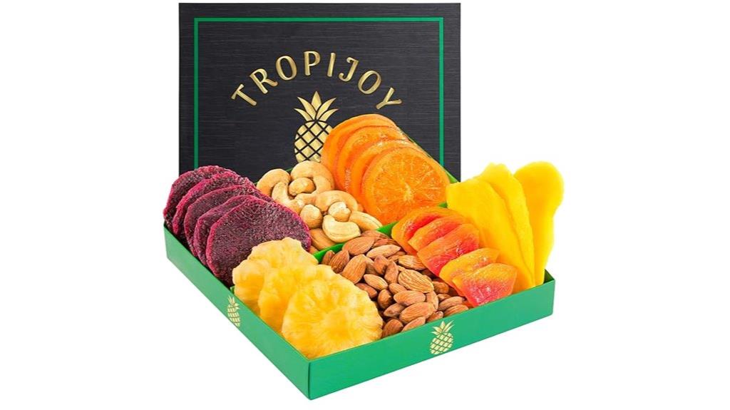 tropical dried fruit nuts