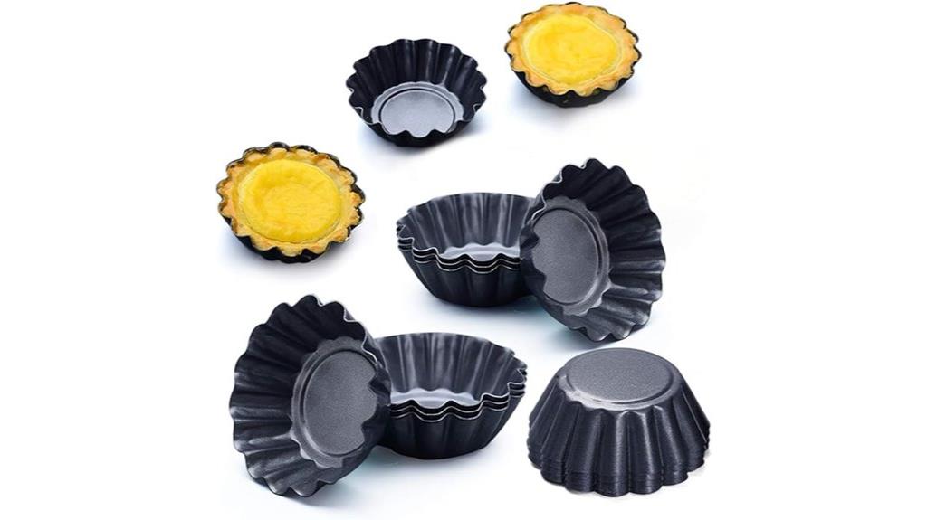 twelve egg tart molds