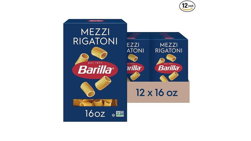 twelve pack rigatoni pasta