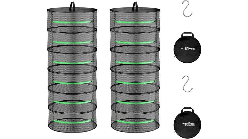 two foot herb drying racks