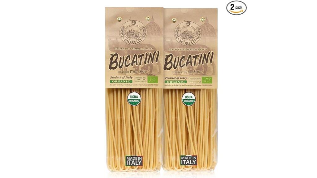 two pack bucatini noodles
