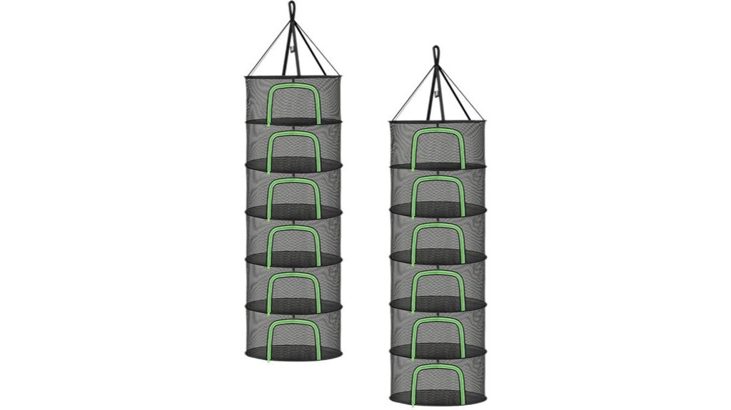 two pack drying racks