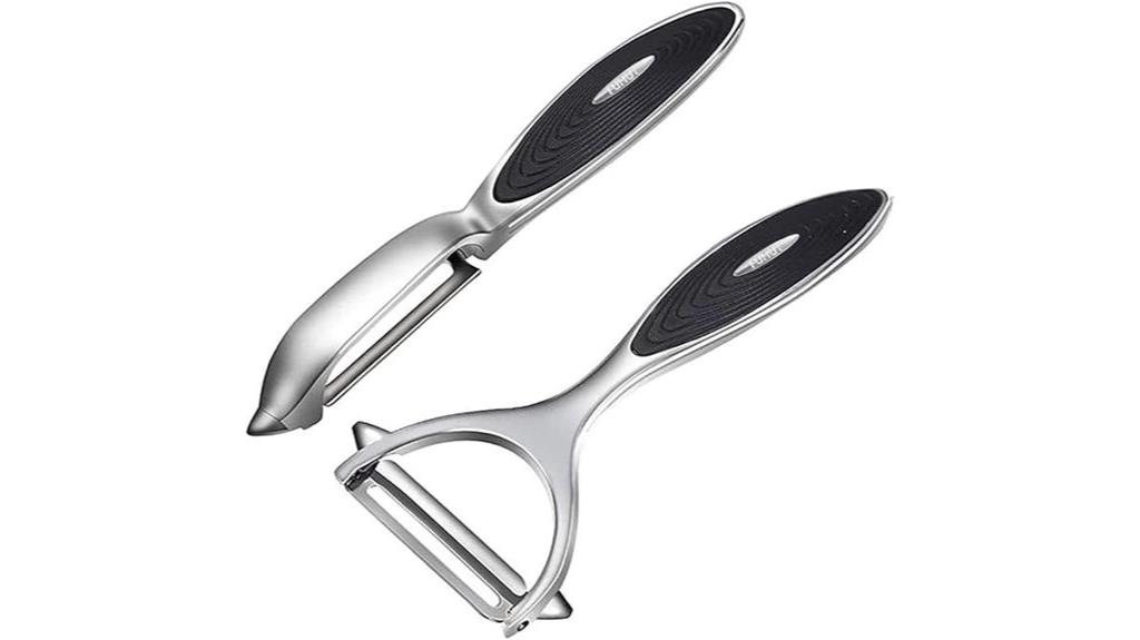 two piece peeler set