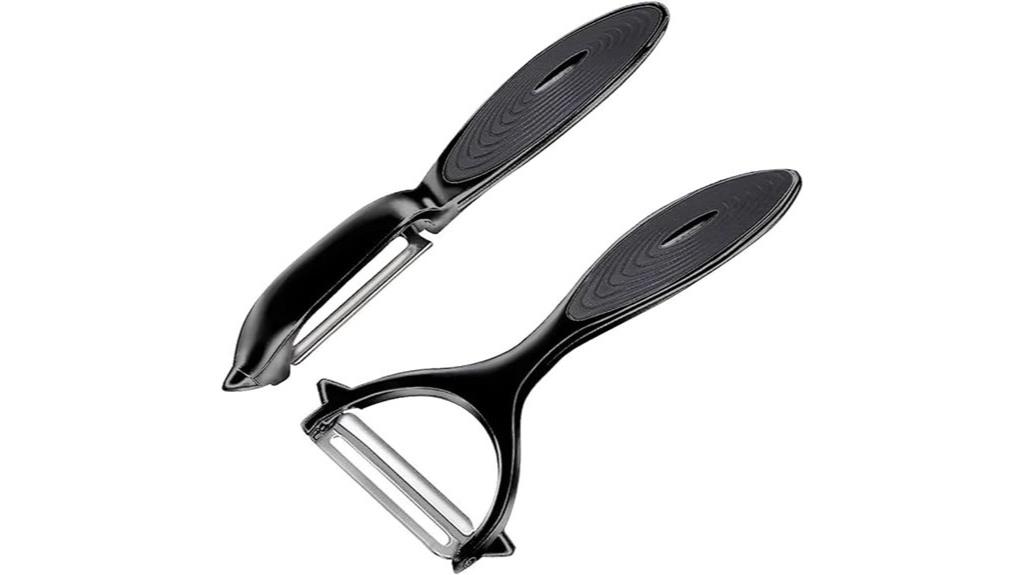 two piece vegetable peeler