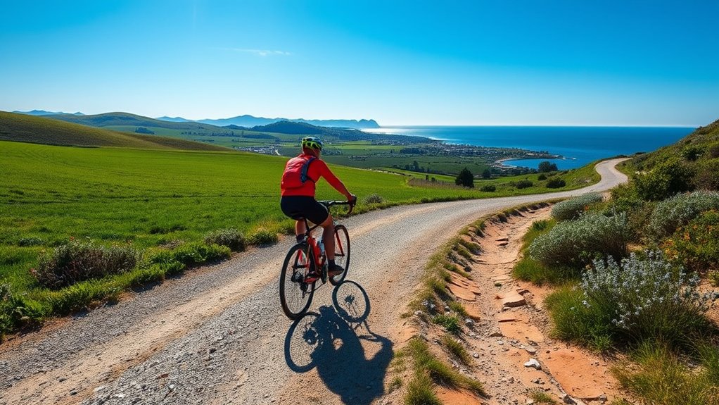 varied gravel trail adventure