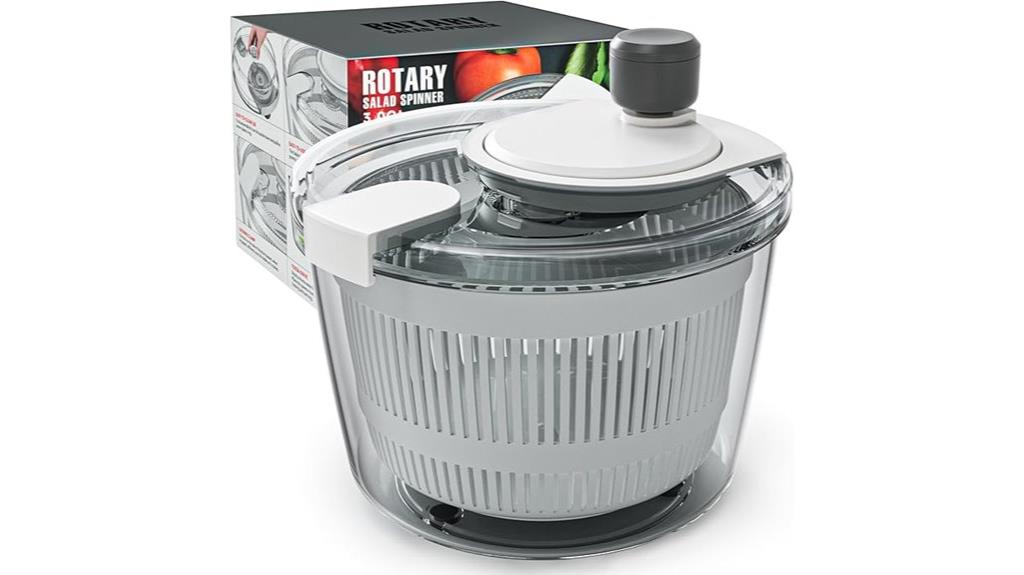 vegetable greens spin dry