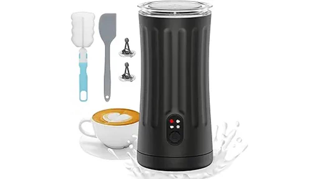 versatile 4 in 1 milk frother