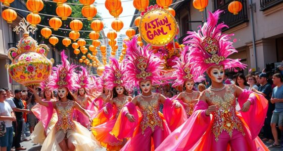 vibrant carnival celebration