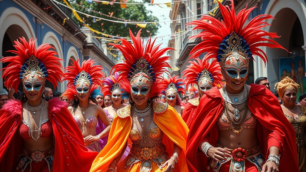 vibrant detailed costume artistry