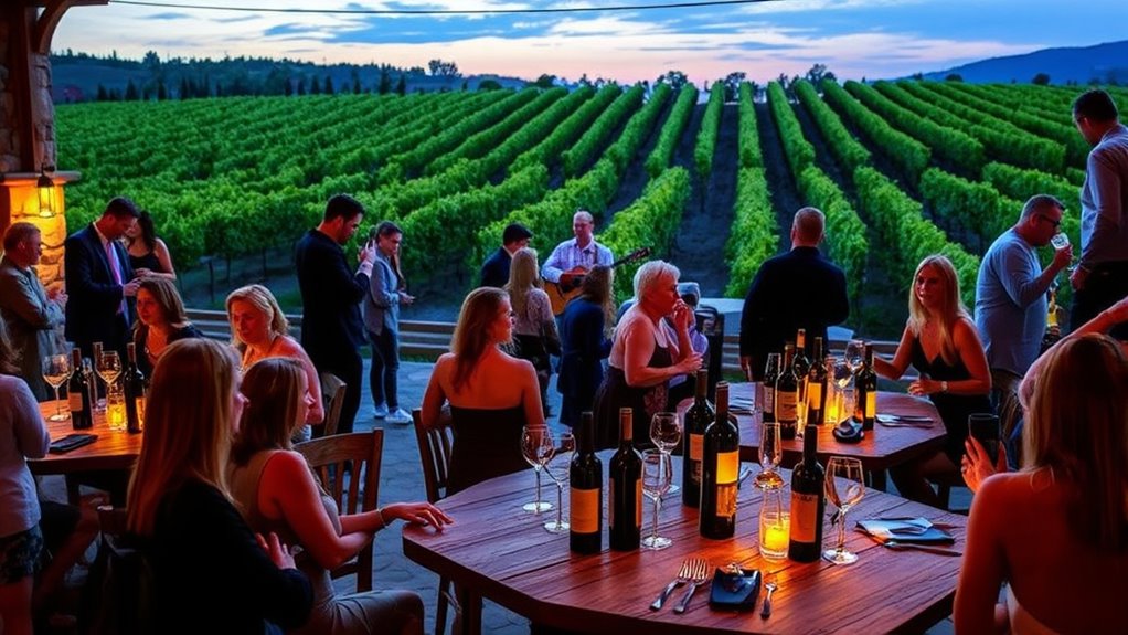 vineyard views rustic charm