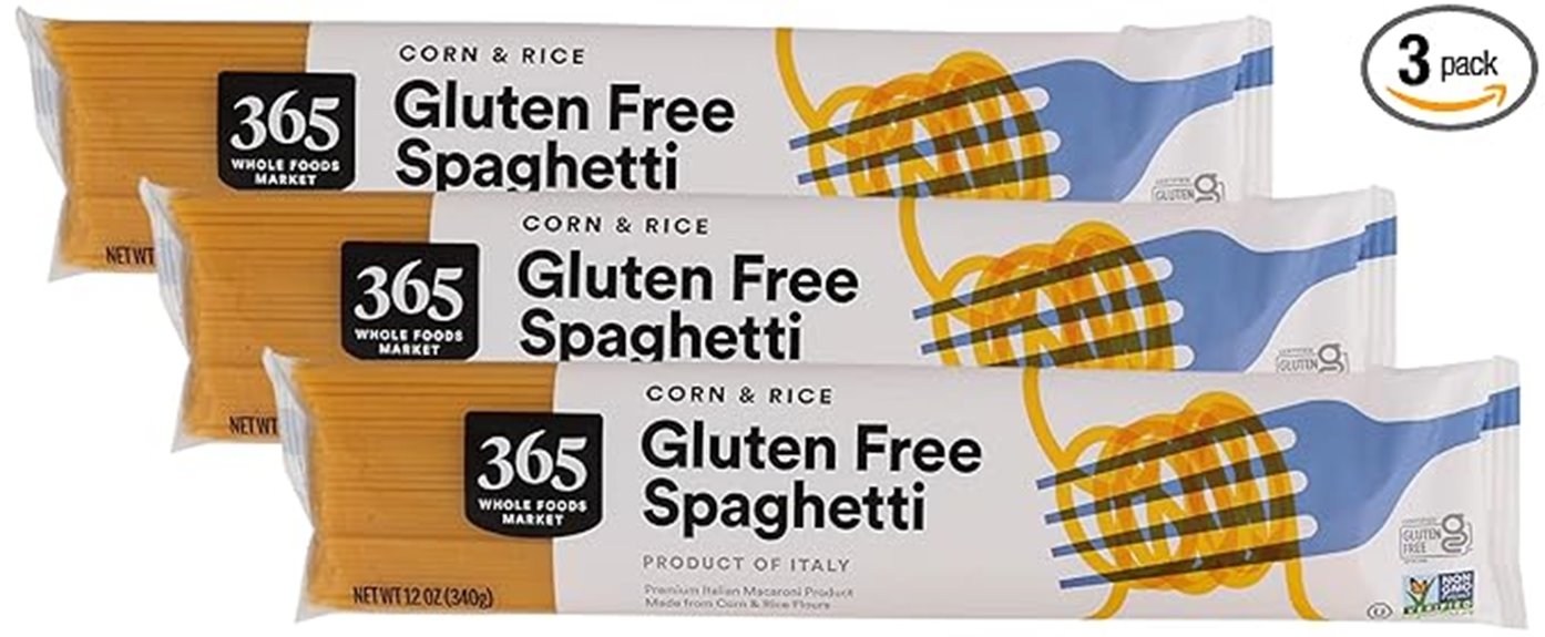 whole foods corn rice spaghetti