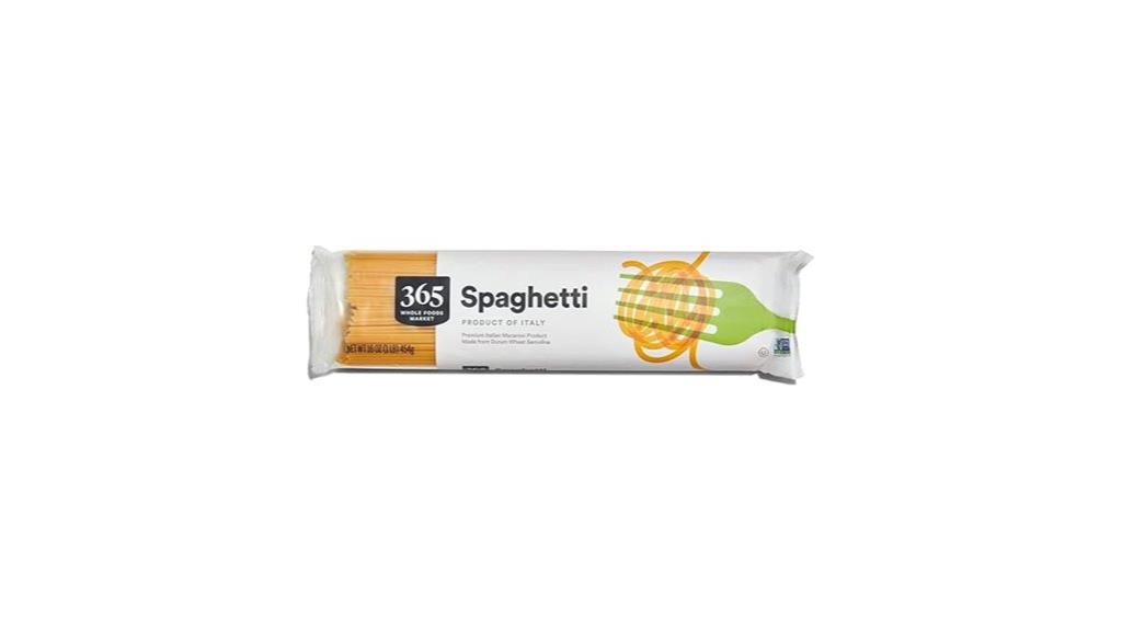 whole foods spaghetti 16oz