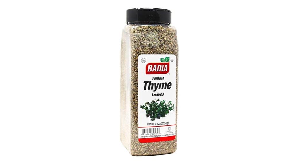 whole gluten free thyme