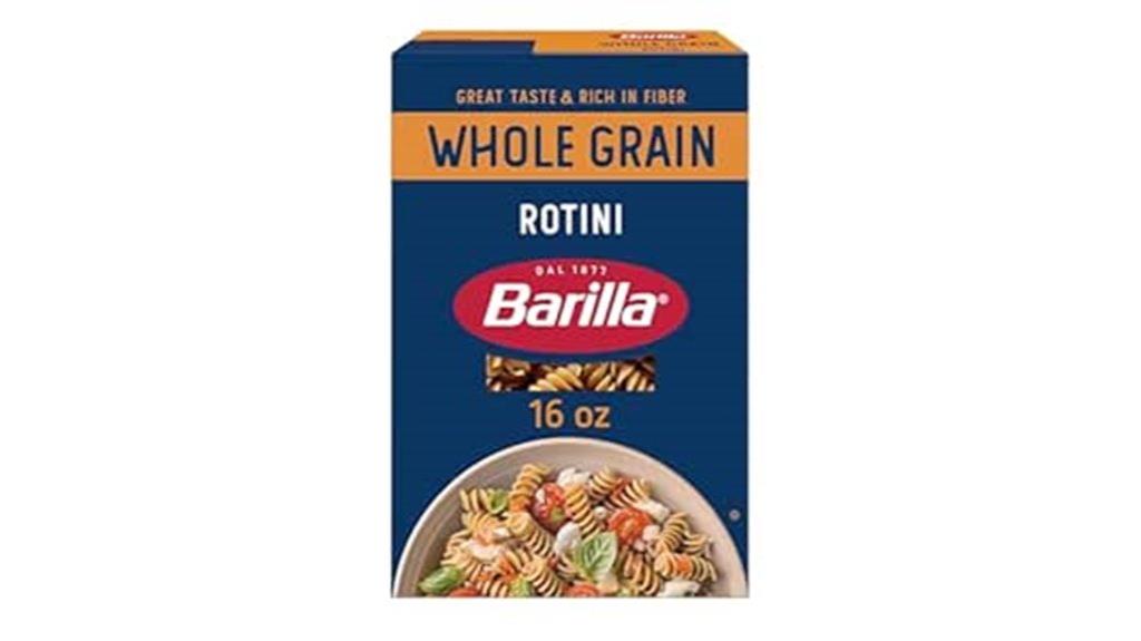 whole grain rotini pasta