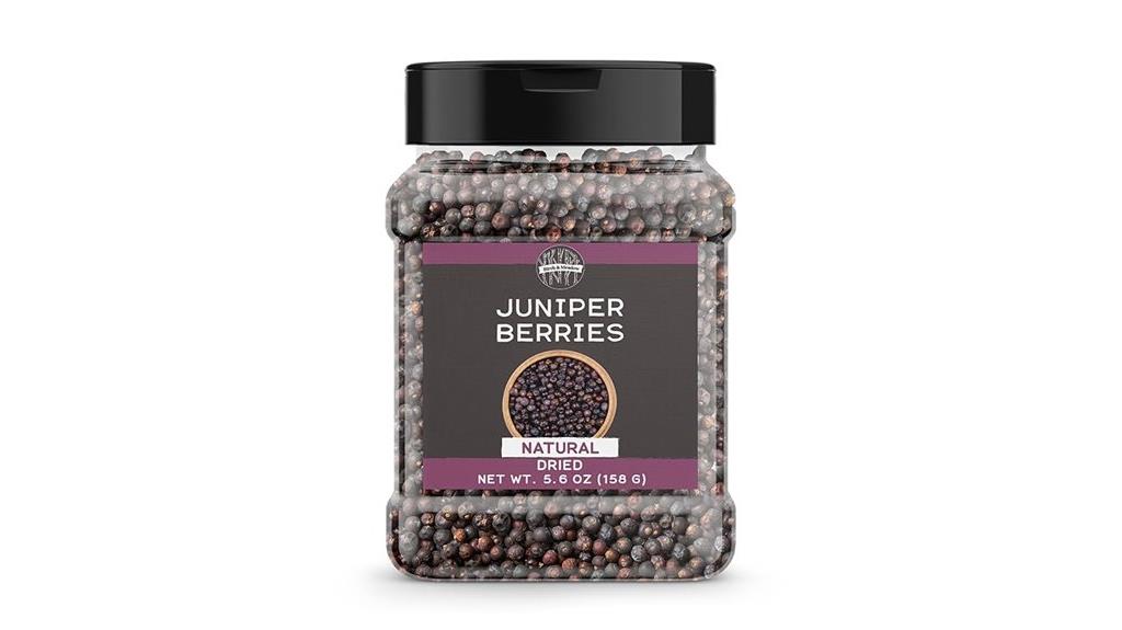 whole juniper berries flavor