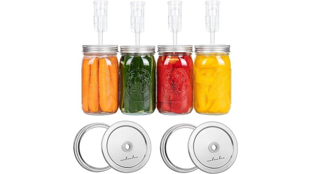 wide mouth jar lids
