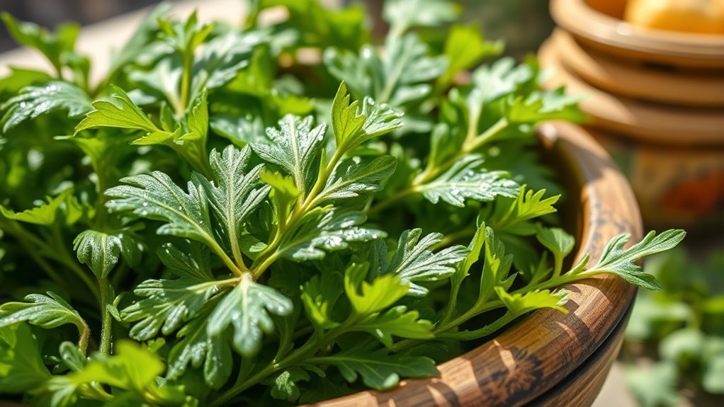 wild greens boost traditional flavors