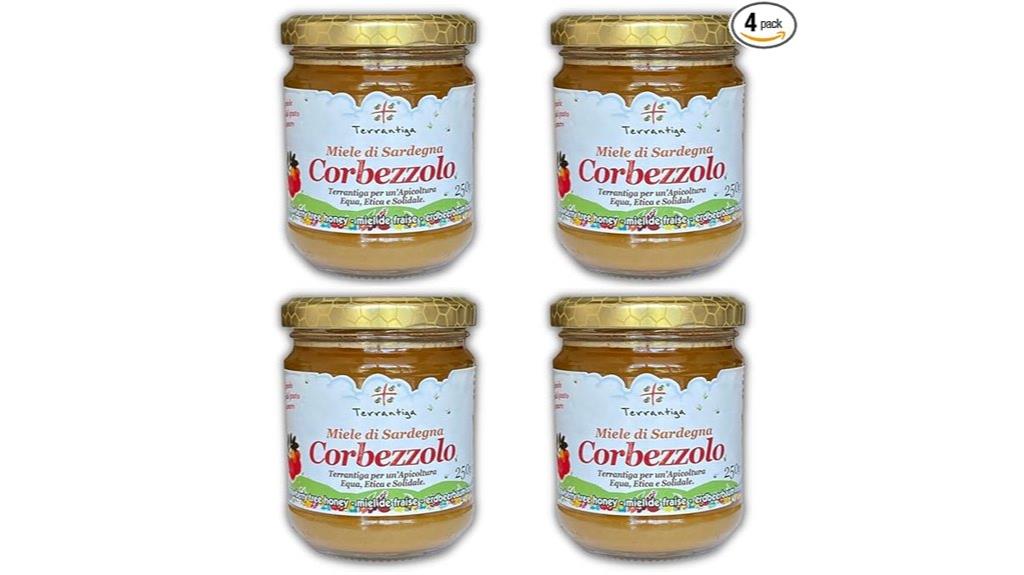 wild strawberry tree honey