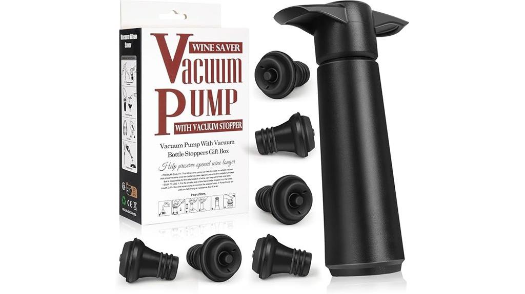 wine preservation vacuum pump