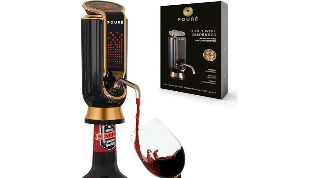 wine serving accessories set