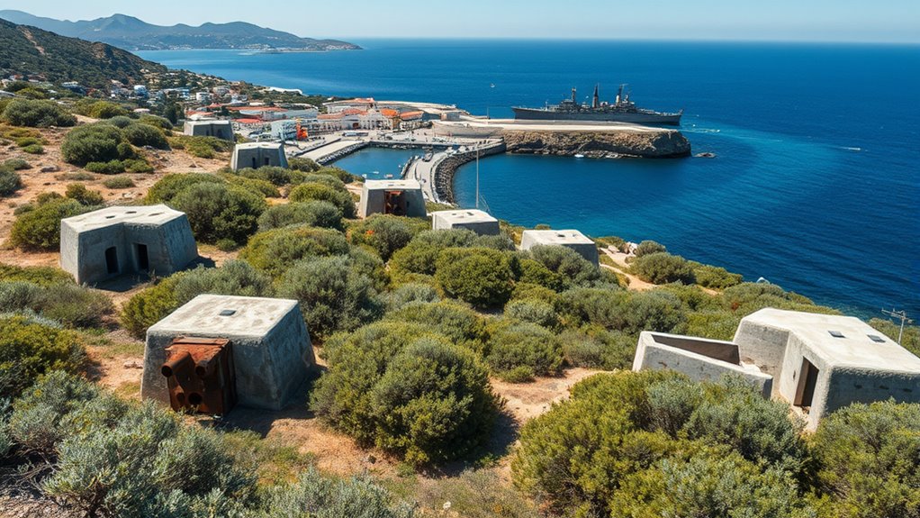 world war ii sardinian military bases