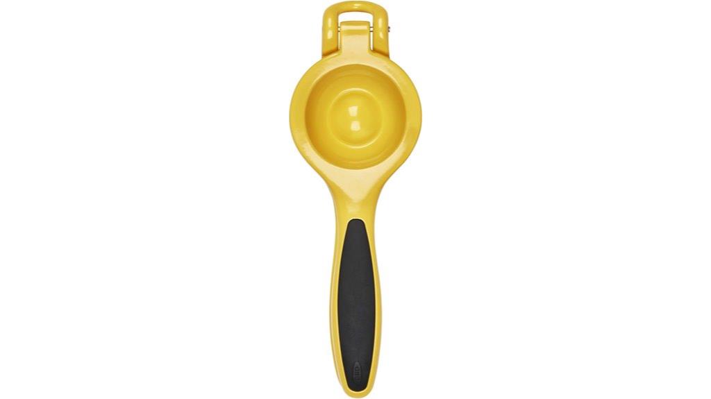 yellow and black citrus squeezer
