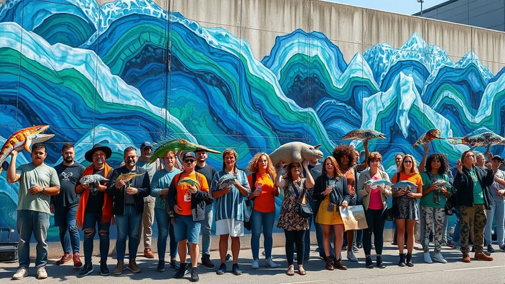 art inspires environmental action