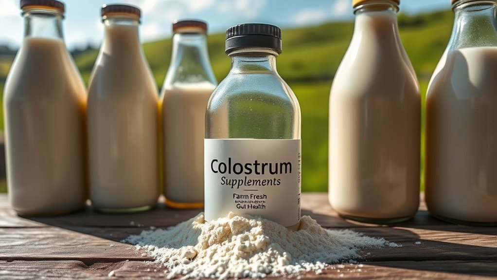 colostrum supplements gut safety