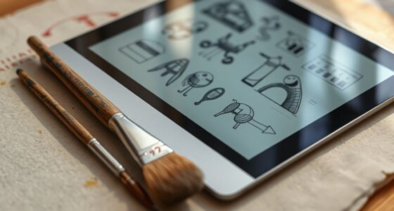 digital and handmade fusion