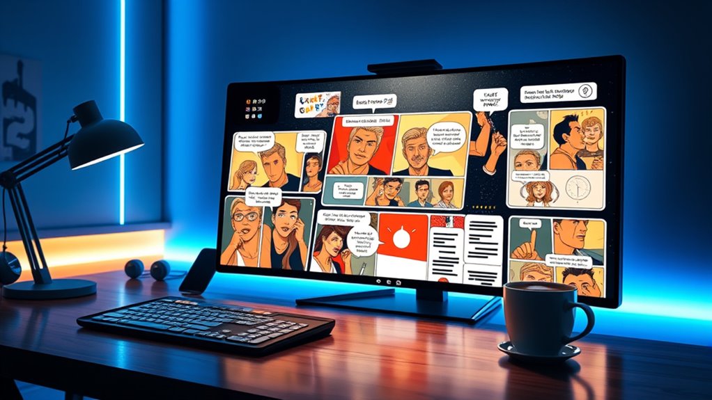 digital serialized storytelling