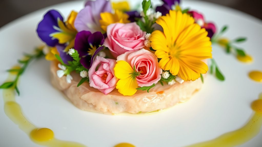 edible flowers enhance culinary artistry