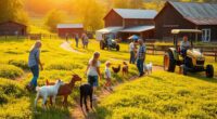 farm visits and rural experiences